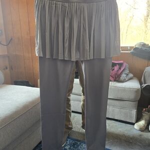 Tail Gray Athletic Top with Subtle Logo